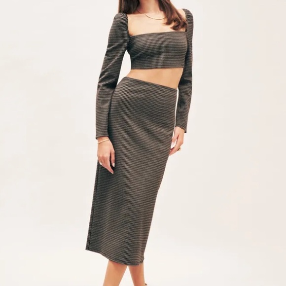 NWT Reformation Ladue Knit‎ Two Piece Size S - Picture 1 of 6